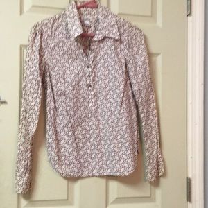 Vintage Lily Pulitzer Blouse, Size 6, but fits very small